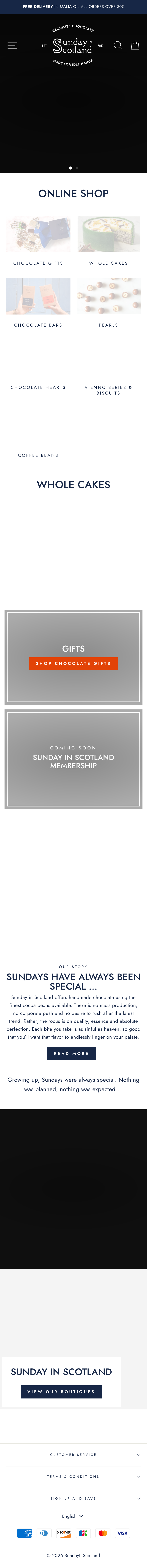 Aperçu du site sur mobile